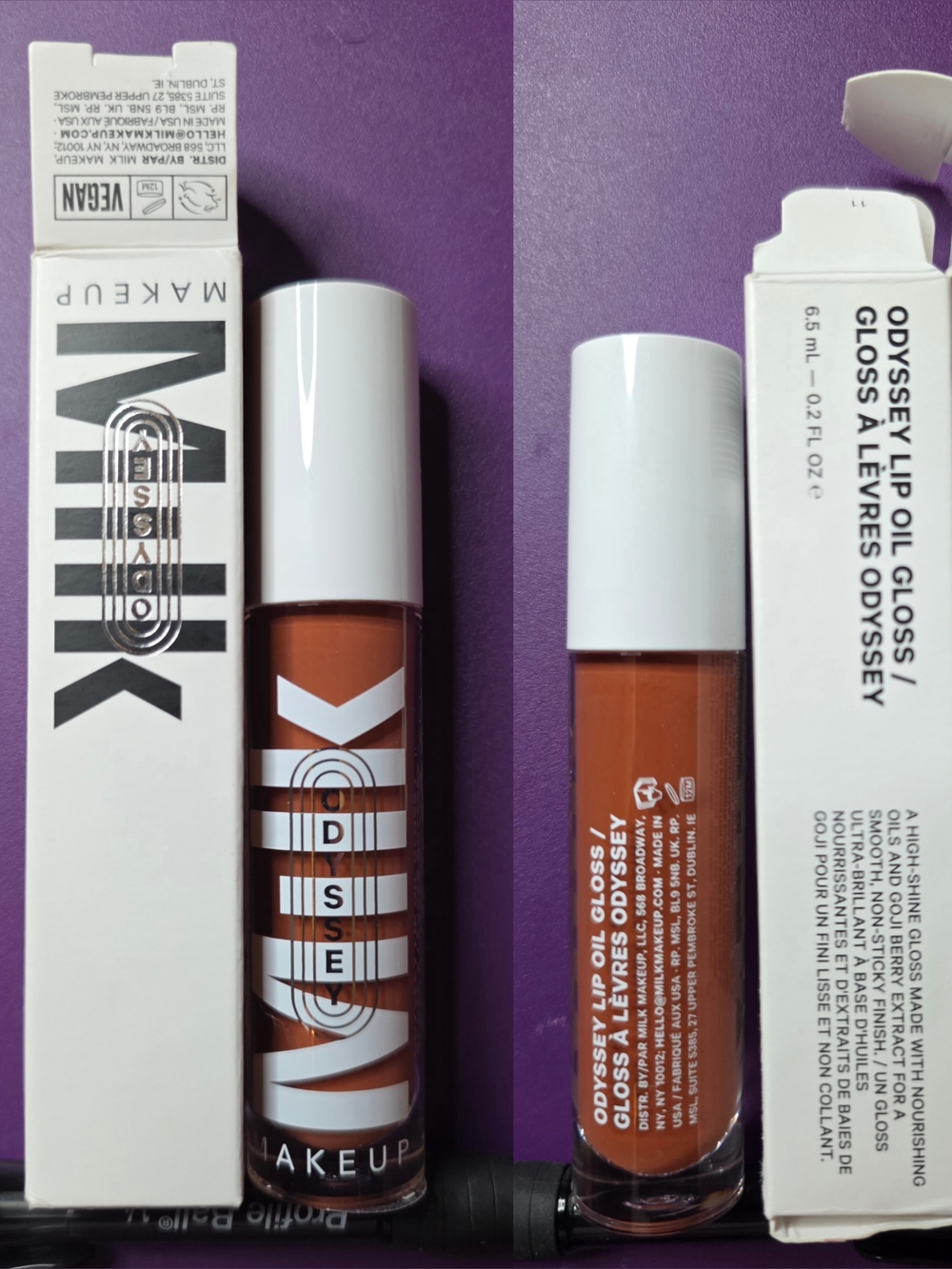 Milk Makeup Odyssey Lip Oil Gloss Day Trip